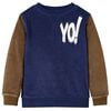 vidaXL Kids' Sweatshirt Dark Navy 92