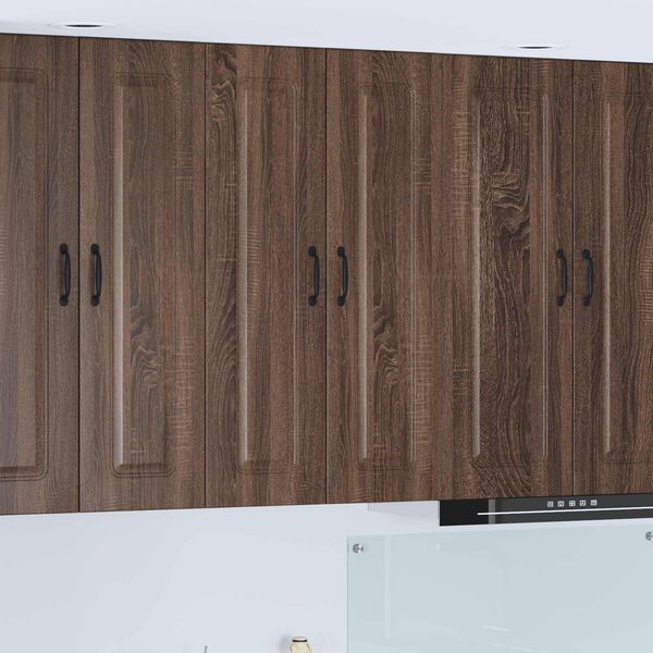 vidaXL Kitchen Cabinet with Storage Kalmar Brown Oak 60 x 31 x 100 cm