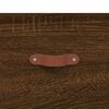 vidaXL Highboard Brown Oak 69.5x31x115 cm Engineered Wood