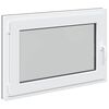 vidaXL Basement Window RISOR 90 x 60 cm PVC and Glass Anthracite