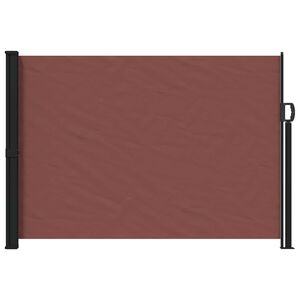 vidaXL Retractable Side Awning Brown 300 x 170 cm Polyester