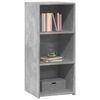 vidaXL Sideboard Concrete Grey 40x41x93 cm Engineered Wood