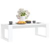 vidaXL Coffee Table White 110x50x35 cm Engineered Wood