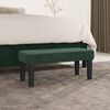 vidaXL Bench Dark Green 70 x 30 x 30 cm Velvet