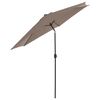 Madison Garden Parasol Tenerife 300 cm Round Taupe