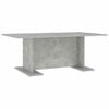 vidaXL Coffee Table Concrete Grey 103,5x60x40 cm Engineered Wood