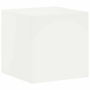 vidaXL Plant Stand White 40 x 40 x 40 cm Steel