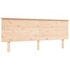 vidaXL Bed Frame without Mattress 200x200 cm Solid Wood Pine