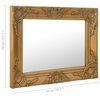 vidaXL Wall Mirror Baroque Style 50x40 cm Gold