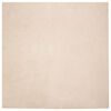 vidaXL Anti-Slip Faux Rabbit Fur Rug OLITE Taupe 240 x 240 cm