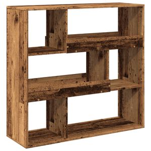 vidaXL Book Cabinet/Room Divider Old Wood 100x33x94.5 cm