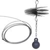 Round Chimney Cleaning Brush Dia. 25 cm