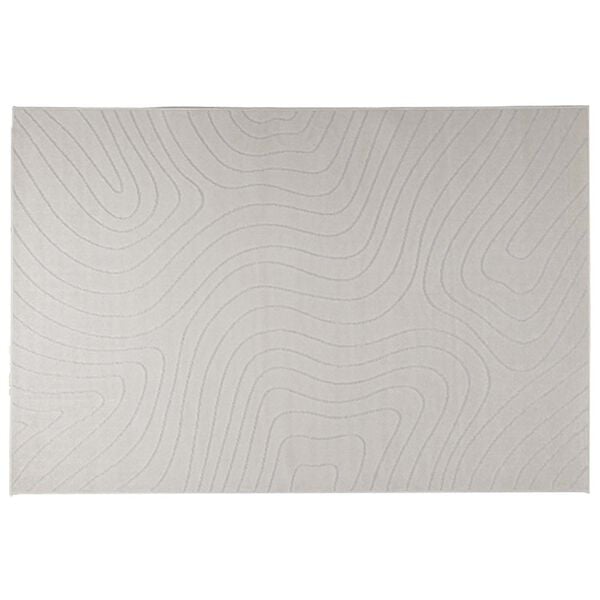 vidaXL Area Rugs Rectangular HUARTE Cream 280 x 200 cm Polyester