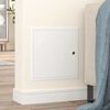 vidaXL Access Panel White 33 x 33 x 3 cm Steel