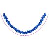 vidaXL Christmas Balls Garland Blue 175 cm Polystyrene