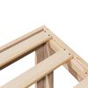 vidaXL Bed Frame without Mattress 90x200 cm Solid Wood Pine