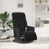 vidaXL Massage Recliner Chair Black 91 x 71 x 105 cm Velvet