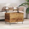 vidaXL Coffee Table Old Wood 60 x 44.5 x 45 cm Engineered Wood