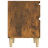 vidaXL Bedside Cabinet Smoked Oak 40x35x50 cm