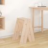 vidaXL Stools 2 pcs 40x40x60 cm Solid Wood Pine
