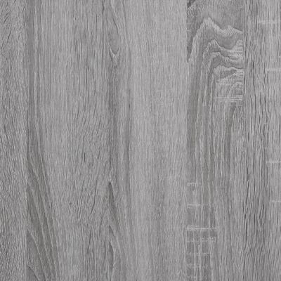 vidaXL Side Table Grey Sonoma 40x40x40 cm Engineered Wood