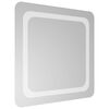 vidaXL LED Bathroom Mirror 50x50 cm