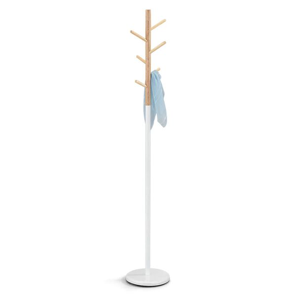 Rousseau Coat Rack Alba Metal White