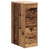vidaXL Garage Cabinets 2 pcs Old Wood Engineered Wood