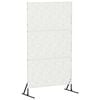 vidaXL Privacy Screen 100 x 50 x 180 cm Steel White