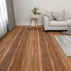 vidaXL Flooring Planks 55 pcs Brown 5.11 m&sup2; PVC