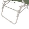 Outwell Folding Sunlounger Tenby Vineyard Green
