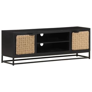 vidaXL TV Cabinet 120x30x40 cm Solid Mango Wood