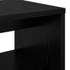 vidaXL TV Cabinet Black Oak 100 x 30 x 40 cm Engineered Wood