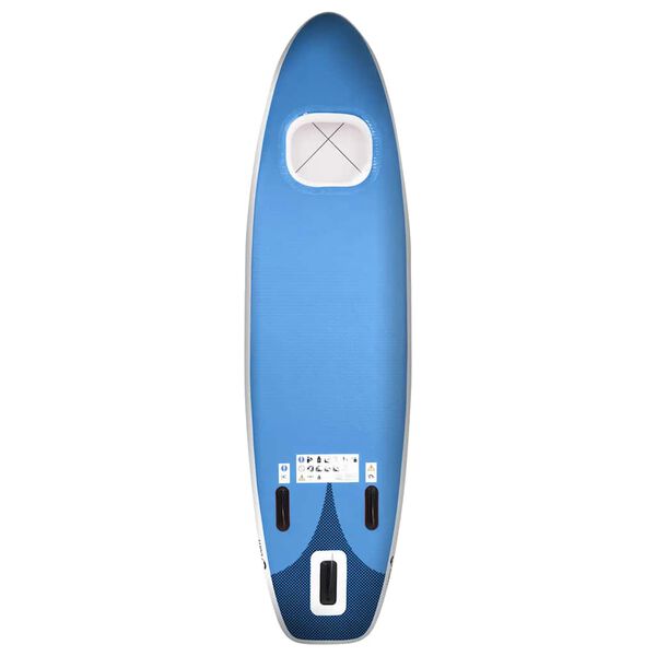 vidaXL Inflatable Stand Up Paddle Board Set Sea Blue 330x76x10 cm