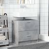 vidaXL Sink Cabinet Concrete Grey 59x37x59 cm Engineered Wood