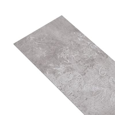 vidaXL Non Self-adhesive PVC Flooring Planks 5.26 m² 2 mm Earth Grey