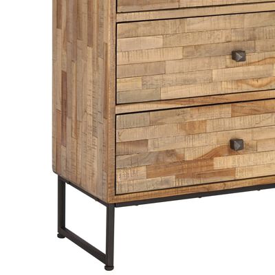vidaXL Sideboard Reclaimed Teak Wood 60x30x75 cm