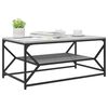 vidaXL Coffee Table Grey Sonoma 90 x 50 x 40 cm