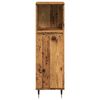 vidaXL Bathroom Cabinet Old Wood 30x30x100 cm Engineered Wood