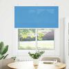 vidaXL Pleated Blind Blue 120x100 cm Fabric Width 119.4 cm Polyester
