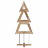 vidaXL Christmas Tree with Stand Brown 180 cm Solid teak wood