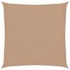 vidaXL Sunshade Sail 160 g/m&sup2; Taupe 2x2 m HDPE