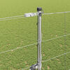 vidaXL Fence Post Galvanized 50 x 1.5 m Steel