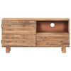 vidaXL TV Cabinet 90x30x45 cm Solid Mango Wood