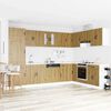 vidaXL Kitchen Cabinet with Door Kalmar Artisan Oak 80 x 46 x 81.5 cm