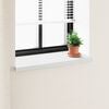 vidaXL Window Sill White 100 x 45 x 4.5 cm PVC