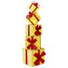 vidaXL Gift Box Christmas Decoration 5 pcs 125 LEDs Warm White