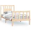 vidaXL Bed Frame without Mattress Solid Wood Pine 100x200 cm