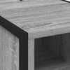 vidaXL Bedside Table Grey Sonoma 39.5 x 30 x 50 cm Engineered Wood