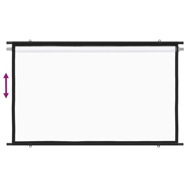 vidaXL Projection Screen 90" 16:9